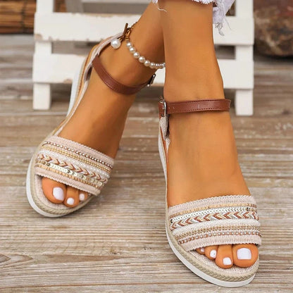 Aria Orthopedic Wedge Sandals