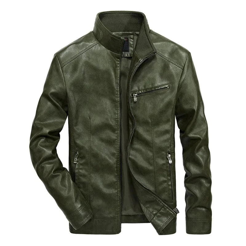 Charles Modern Moto Leather Jacket