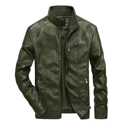 Charles Modern Moto Leather Jacket