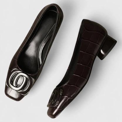 Vera Flex-Sole Buckle Pump
