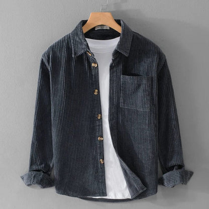 Owen Pocketed Rib Shirt