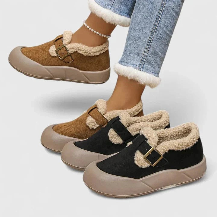 Maelle Suede Lined Mule