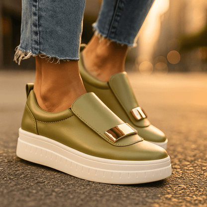 Maren Luxe Slip-On Trainers