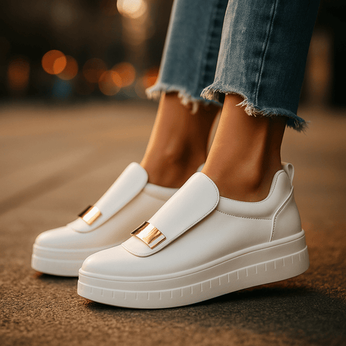 Maren Luxe Slip-On Trainers