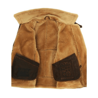 Halston Arctic Shearling Jacket
