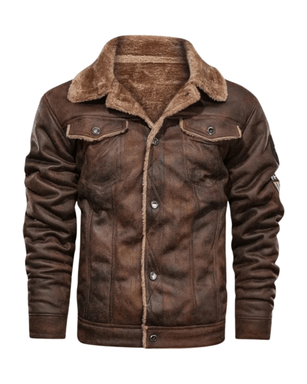 Daniel Double-Zip Leather Jacket