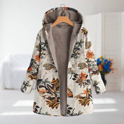 Isla Quilted Floral Coat