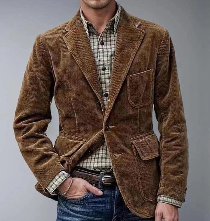 Ashford Textured Corduroy Jacket