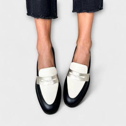 Courtney Smooth Leather Loafers