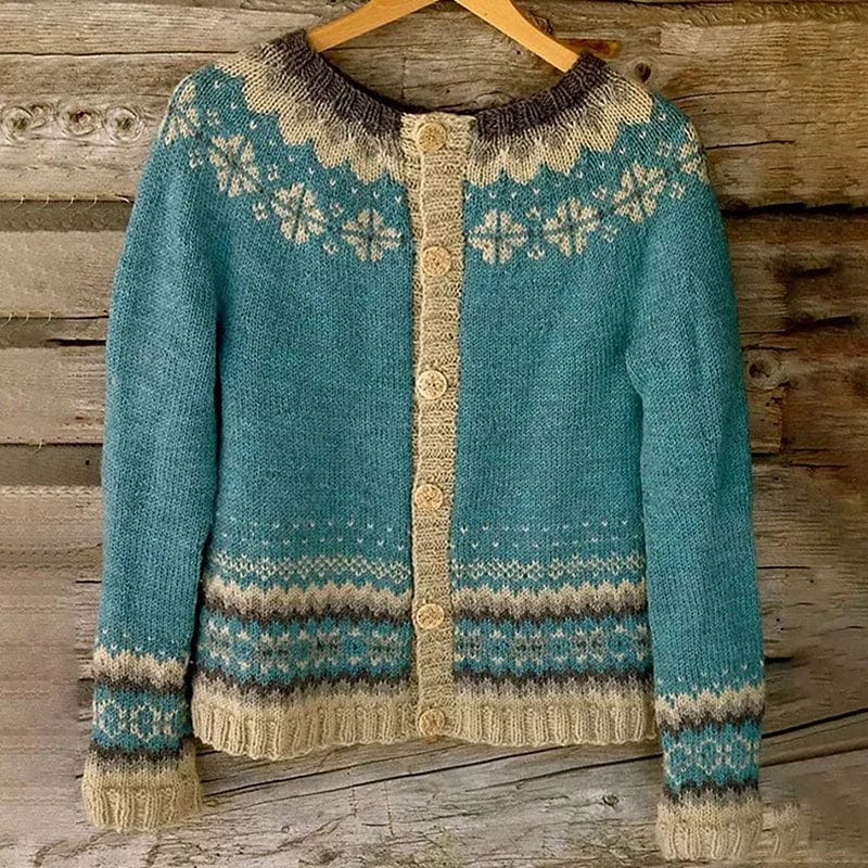 Charlotte - Cardigan Vintage Fait Main