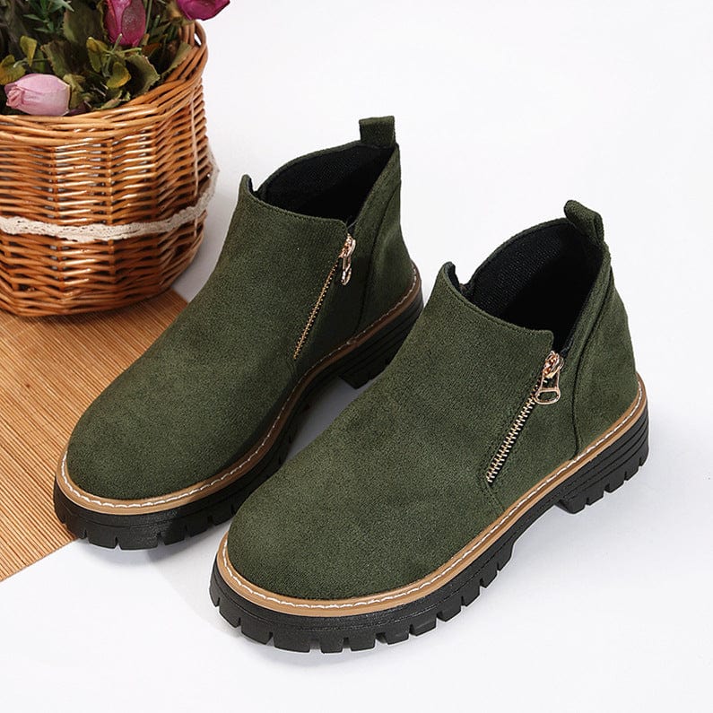 Mila Zip-Heel Booties