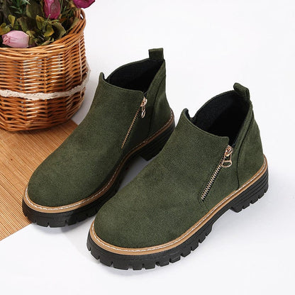 Mila Zip-Heel Booties