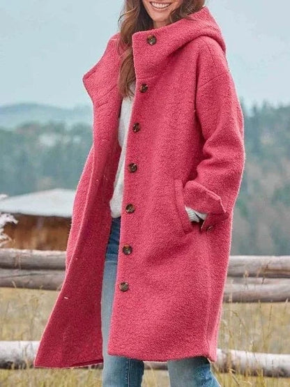 Bella Graceful Long Wool Coat