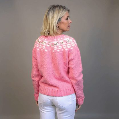 Harper Cardigan Vintage Fait Main