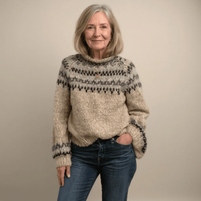 Layla Cardigan Vintage Fait Main