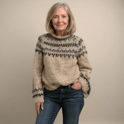 Layla Cardigan Vintage Fait Main