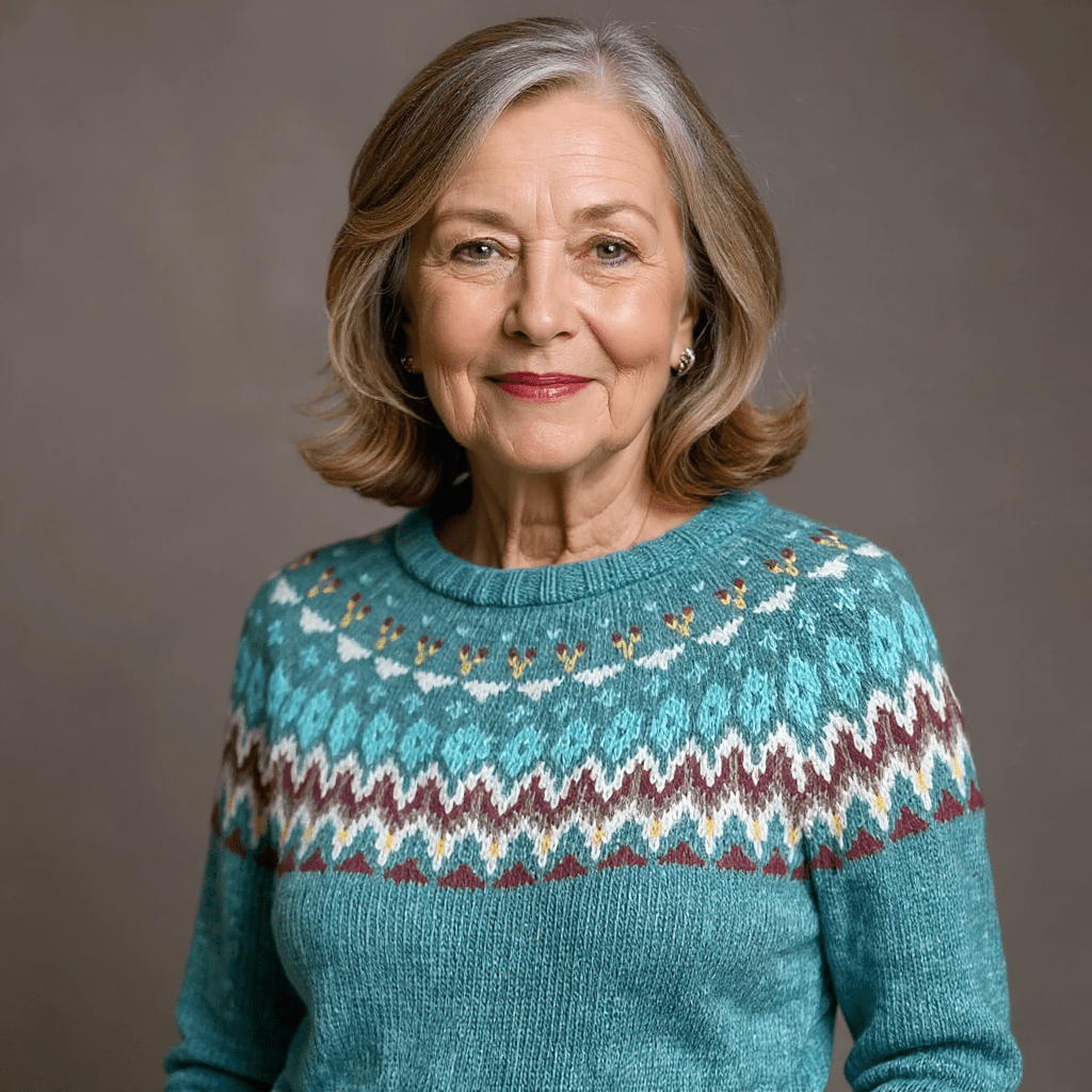 Isabella Cardigan Vintage Fait Main