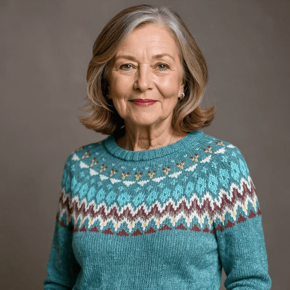 Isabella Cardigan Vintage Fait Main