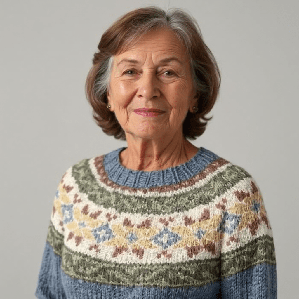 Lily Cardigan Vintage Fait Main