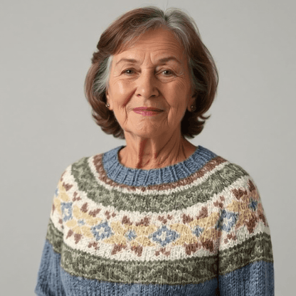 Lily Cardigan Vintage Fait Main