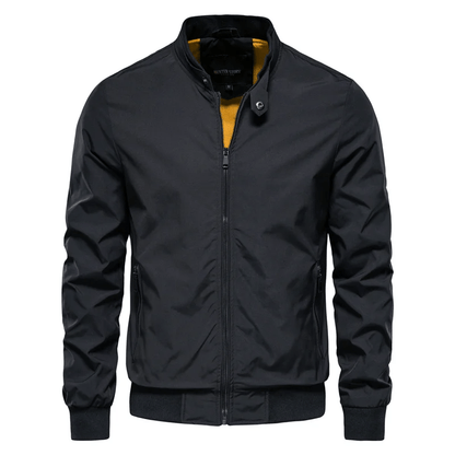 Colton Snap-Neck Zip Bomber