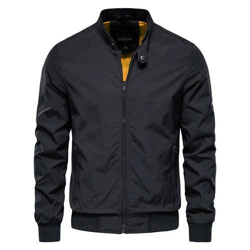 Colton Snap-Neck Zip Bomber