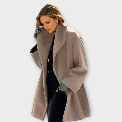 Adele Cocoon Wrap Coat