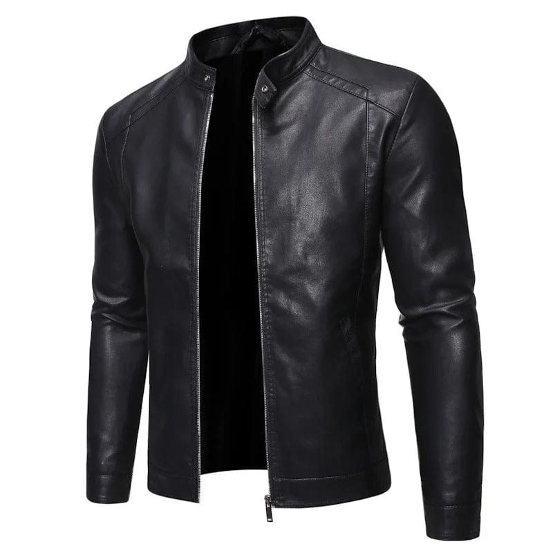 Oliver Slim-Fit Leather Jacket