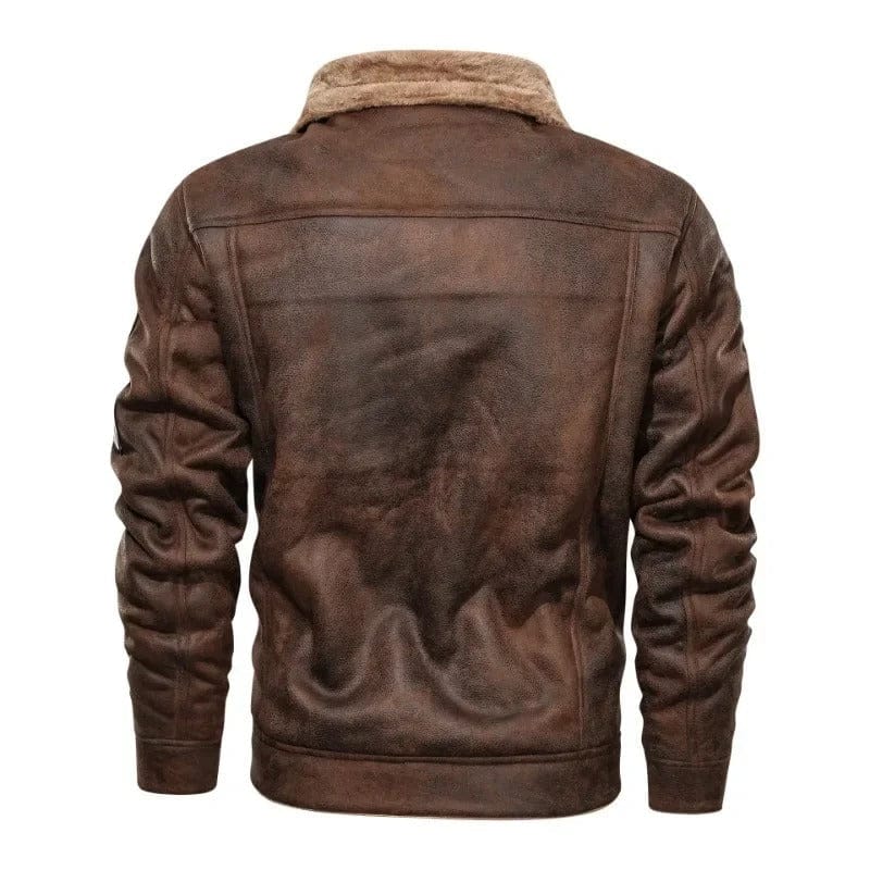 Daniel Double-Zip Leather Jacket