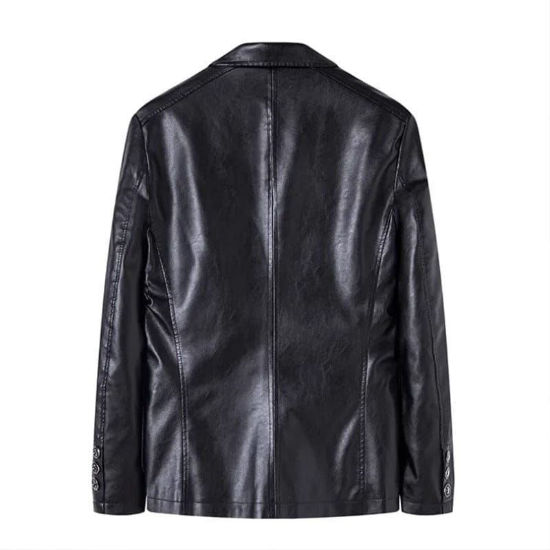 Jack Casual Bomber Leather Jacket