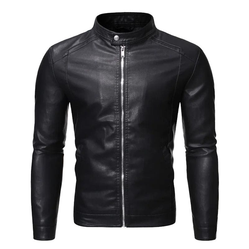Oliver Slim-Fit Leather Jacket
