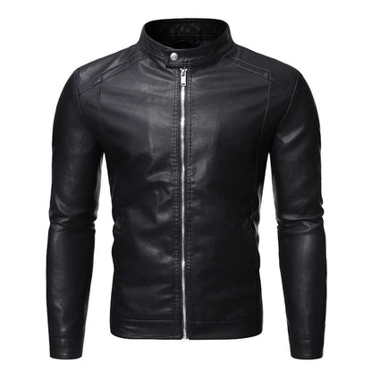 Oliver Slim-Fit Leather Jacket
