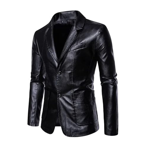Jack Casual Bomber Leather Jacket