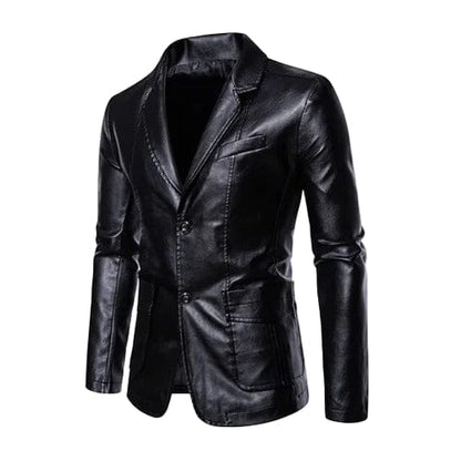 Jack Casual Bomber Leather Jacket