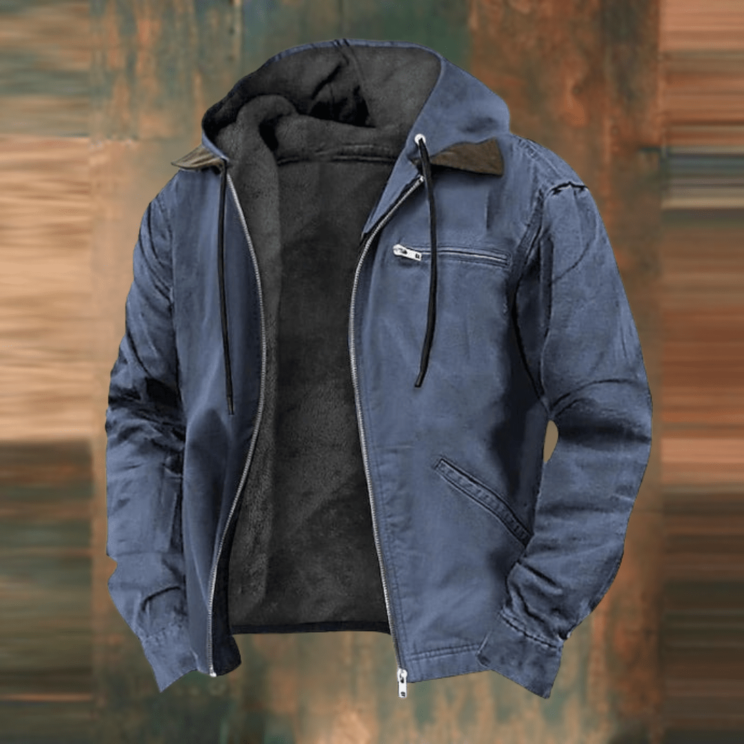 Luca Canvas Quilted Jacket