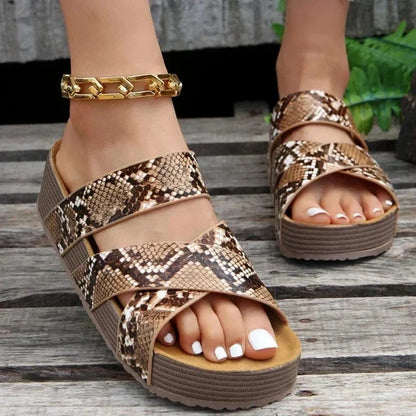 Scarlett Orthopedic Wedge Sandals