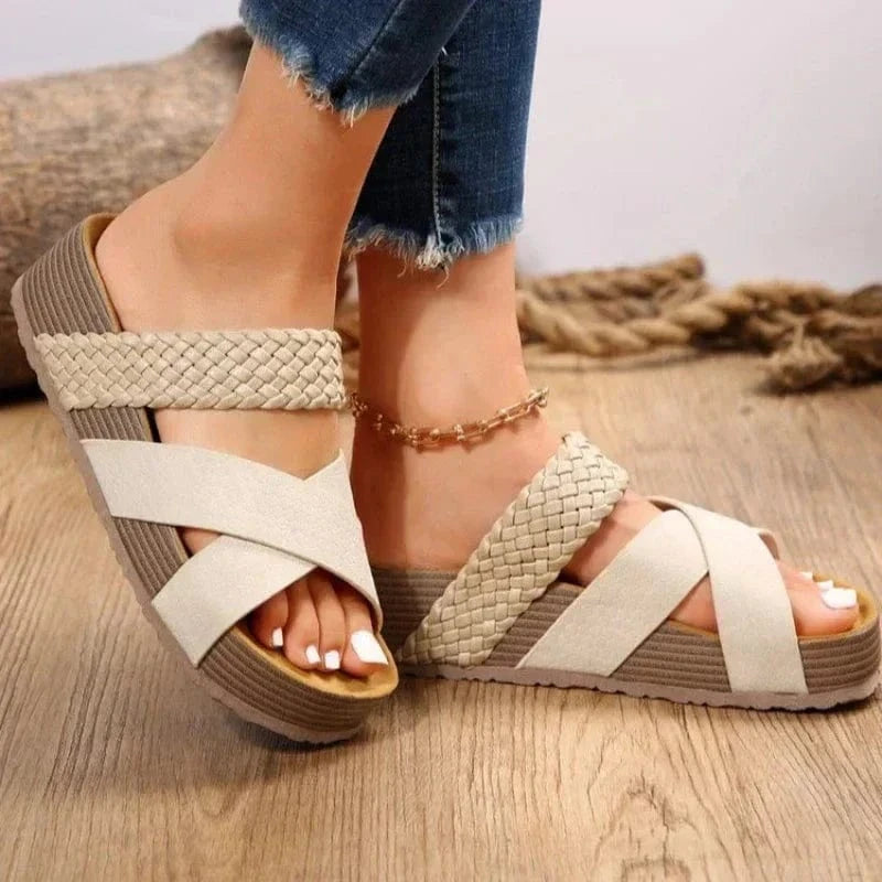 Scarlett Orthopedic Wedge Sandals