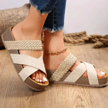 Scarlett Orthopedic Wedge Sandals