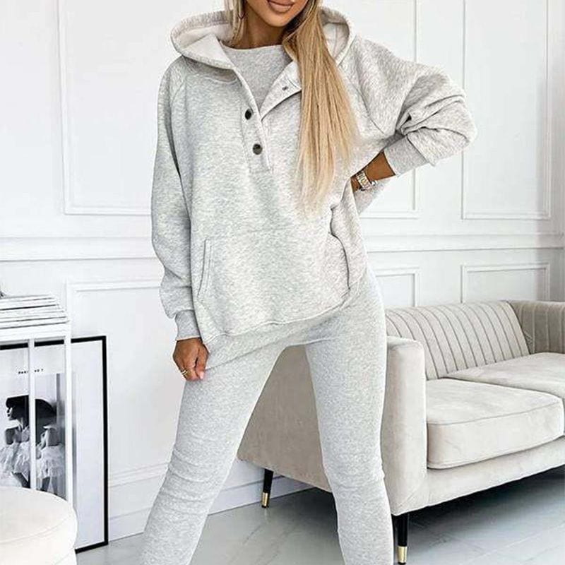 Maya High-Waist Cozy Set