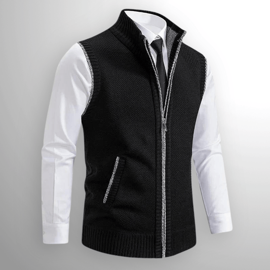 Harlan Marled Zip Gilet
