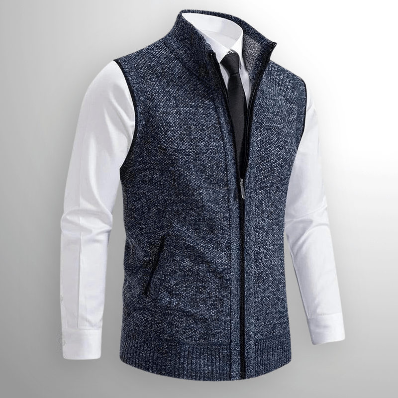 Harlan Marled Zip Gilet
