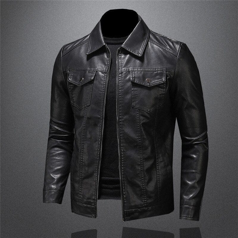 William Vintage Moto Leather Jacket